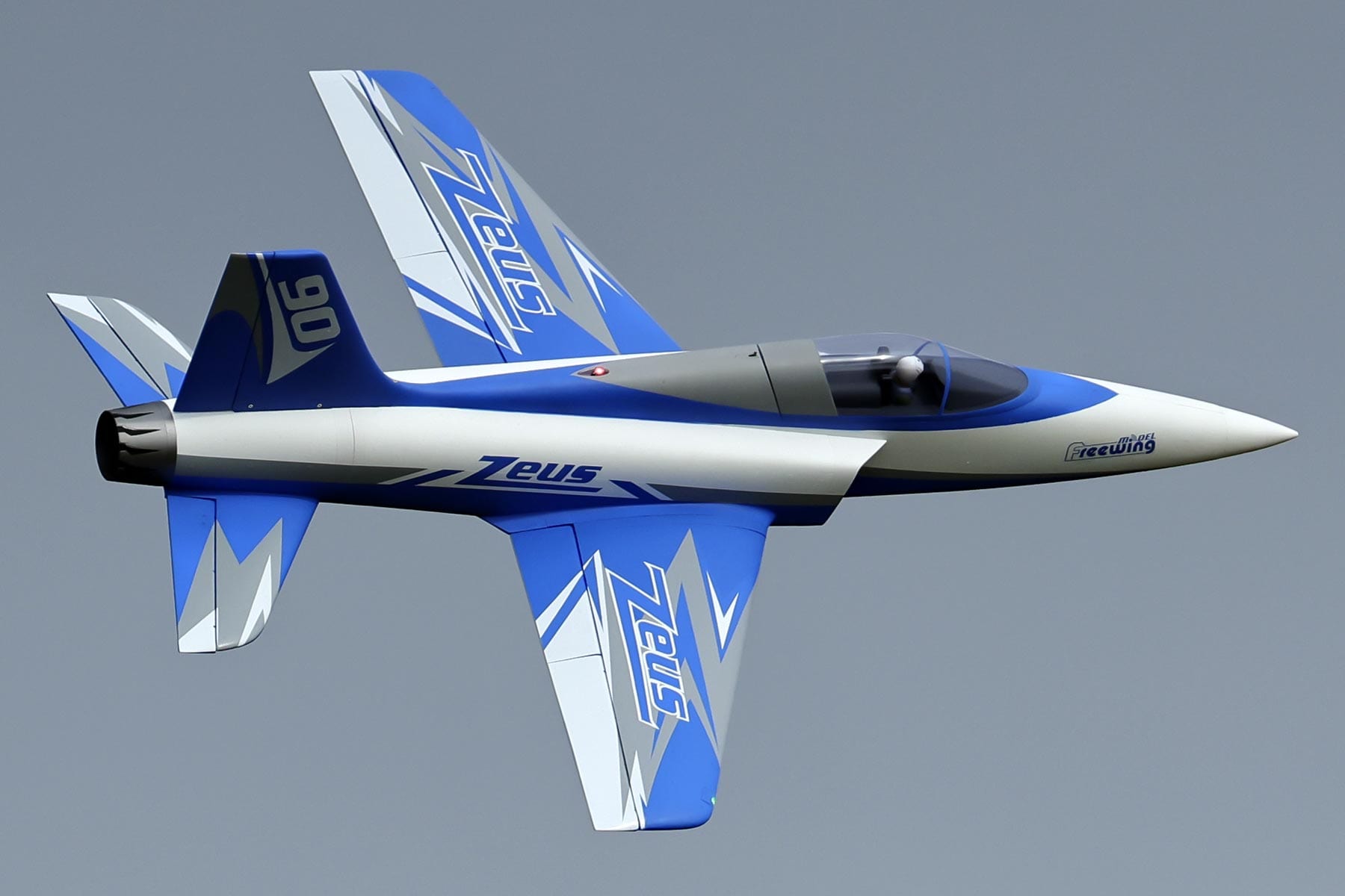 Freewing Zeus 90mm EDF Sport Jet - ARF PLUS [FJ32011AP] Motion RC