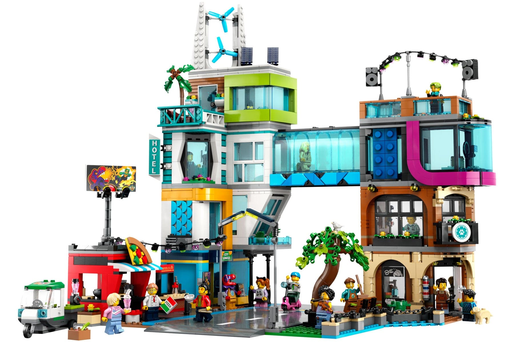 Building Set Lego City - Downtown