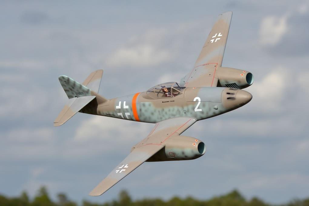 Freewing Messerschmitt Me 262 Twin 70mm EDF Jet - PNP [FJ30411P] Motion RC