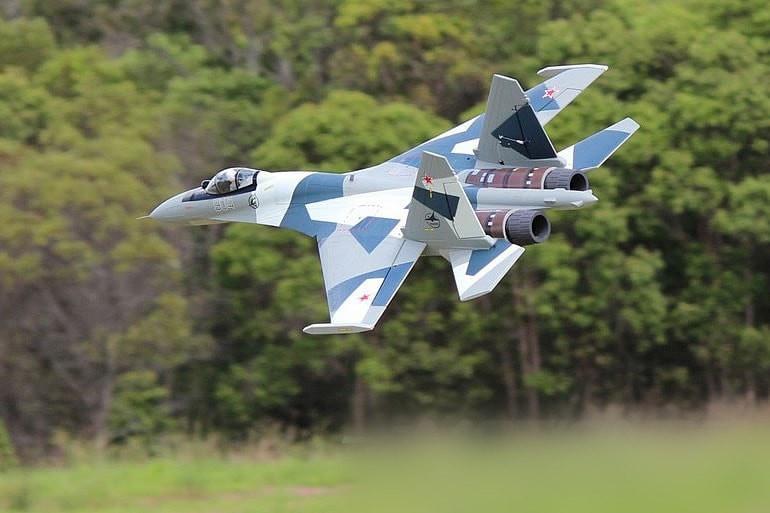 Freewing SU-35 Gray Camo Twin High Performance 70mm EDF Thrust Vectoring  Jet - PNP [FJ30313P] Motion RC