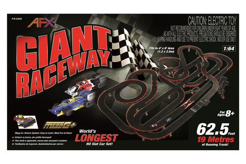 AFX Giant Raceway HO Scale Slot Car Set AFX22020