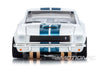 AFX Mega G+ HO Scale 1965 Shelby Mustang GT350 White/Blue Slot Car AFX22068