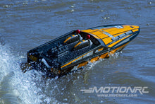 Load image into Gallery viewer, Bancroft Jetpower Orange 645mm (25&quot;) Sprintboat - RTR BNC1010-001
