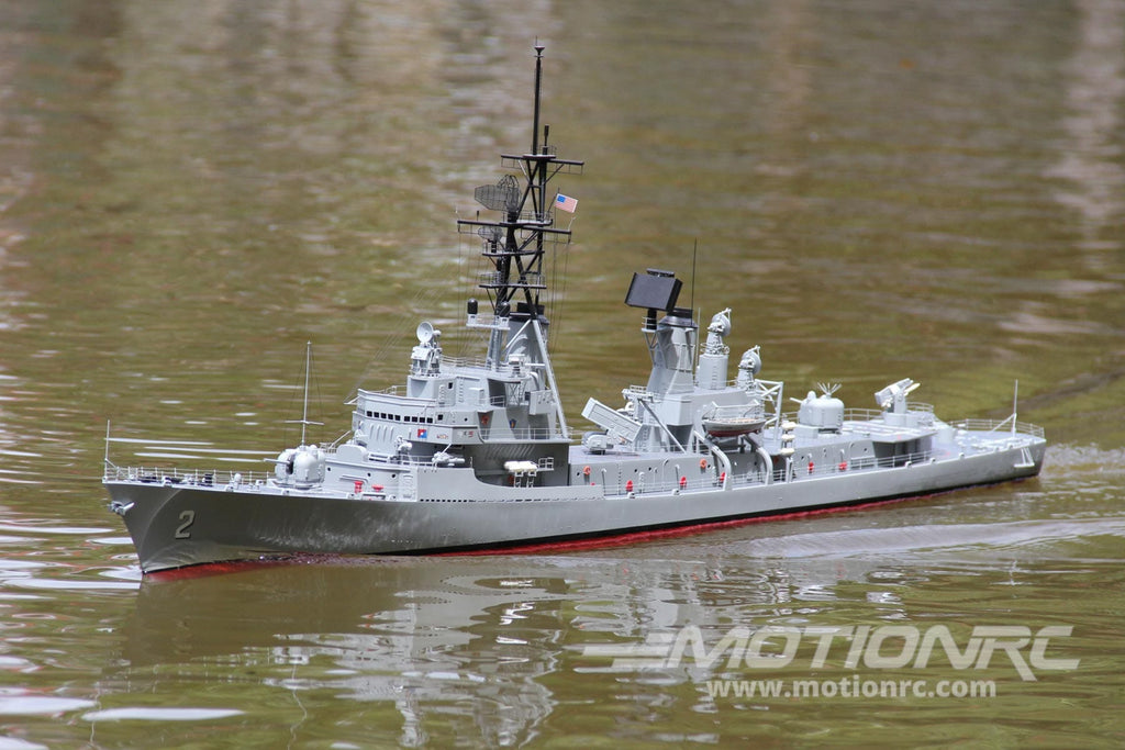 Bancroft USS Charles Adams 1/100 Scale 1375mm (53.6") US Guided Missile Destroyer - RTR BNC1061-003