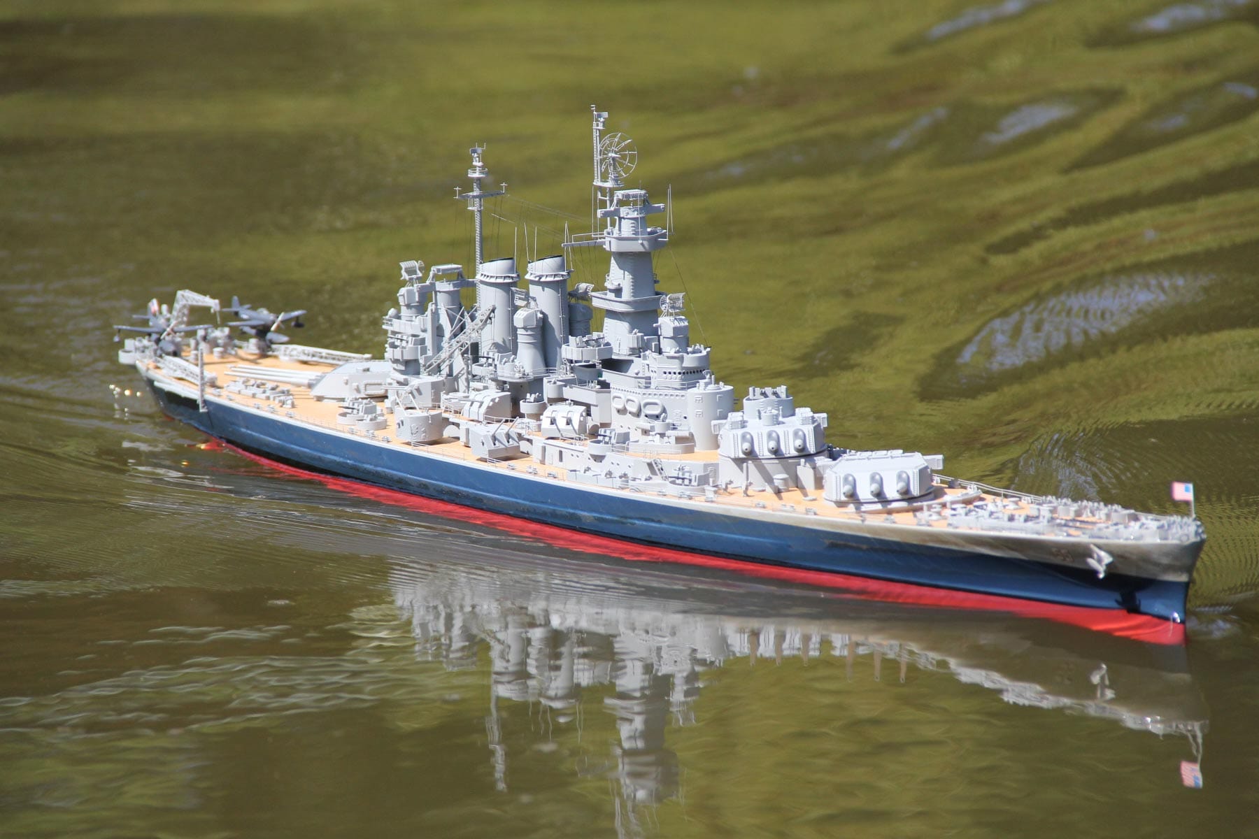 Bancroft USS North Carolina 1/200 Scale 1100mm (42.9