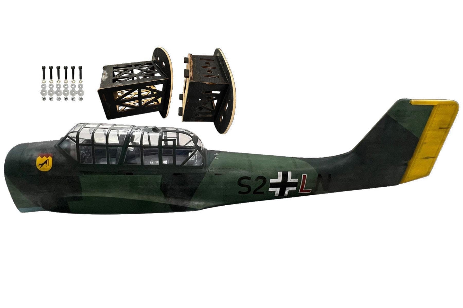 Black Horse 2300mm Junkers Ju 87 B-2 Stuka Fuselage with Hatch BHM1013-100