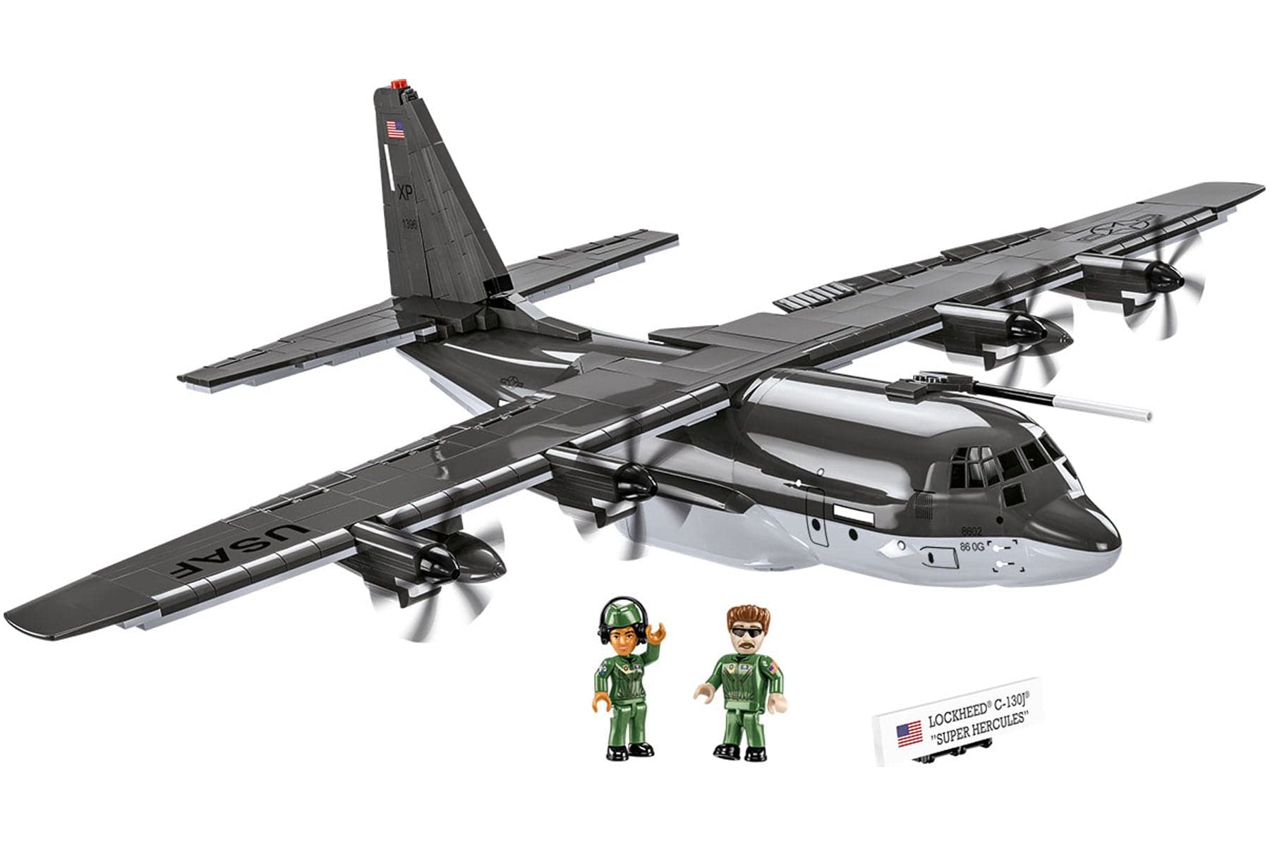 COBI US Lockheed C-130J Super Hercules 1:61 Scale Building Block Set ...