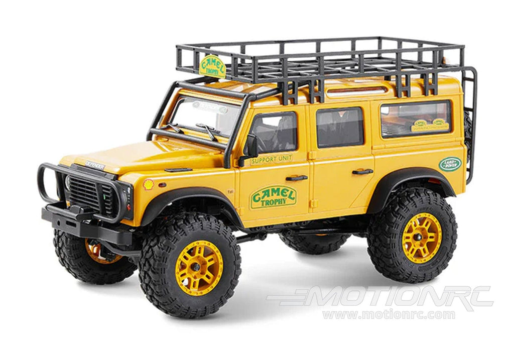 FMS FCX24M Land Rover Defender 110 Camel Trophy Edition 1/24 Scale 4WD Crawler - RTR FMS12482RTRYL