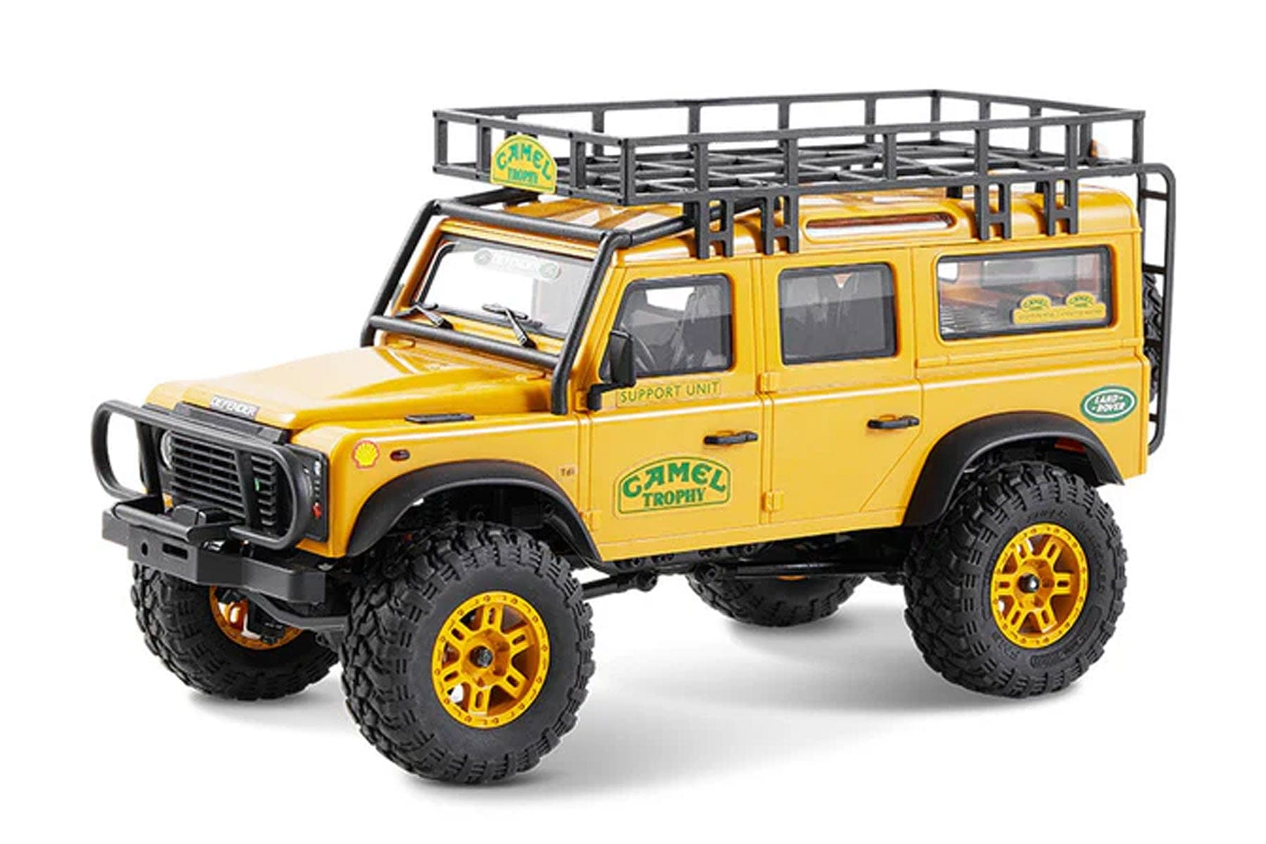 FMS FCX24M Land Rover Defender 110 Camel Trophy Edition 1/24 Scale 4WD Crawler - RTR FMS12482RTRYL