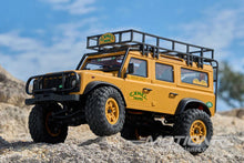 Load image into Gallery viewer, FMS FCX24M Land Rover Defender 110 Camel Trophy Edition 1/24 Scale 4WD Crawler - RTR FMS12482RTRYL
