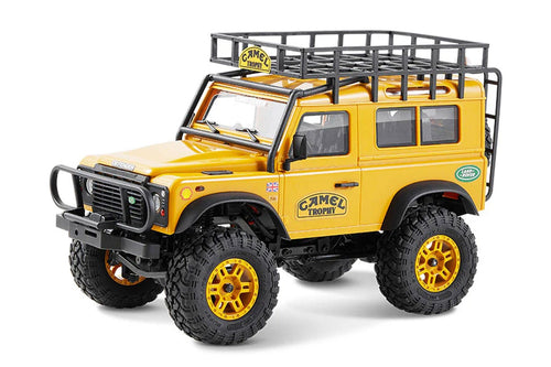 FMS FCX24M Land Rover Defender 90 Camel Trophy Edition 1/24 Scale 4WD Crawler - RTR FMS12491RTRYL