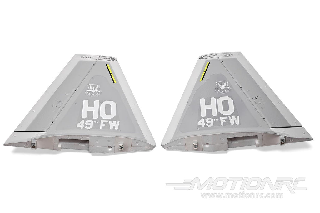 Freewing 80mm F-22 Raptor Vertical Tail Set FJ2231105