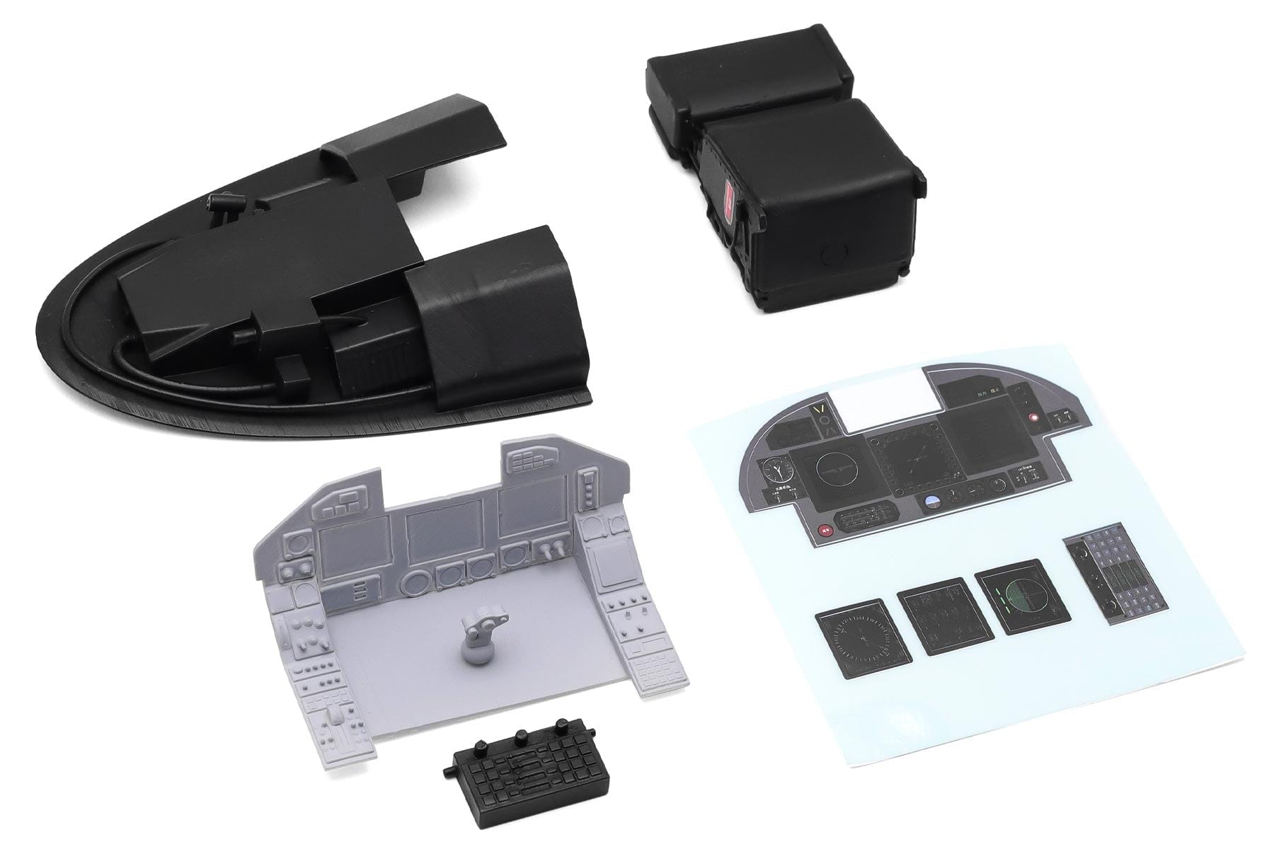 Freewing 90mm EDF PLAAF J-10A 3D Parts for Cockpit