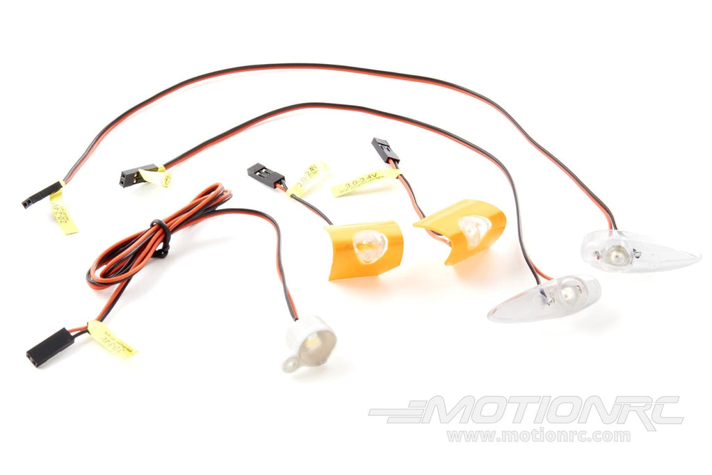 Freewing 90mm EDF Zeus LED Light Set - Orange FJ3201214