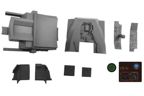 Freewing 90mm F-16 V2 3D Cockpit Printed Parts FJ306310923