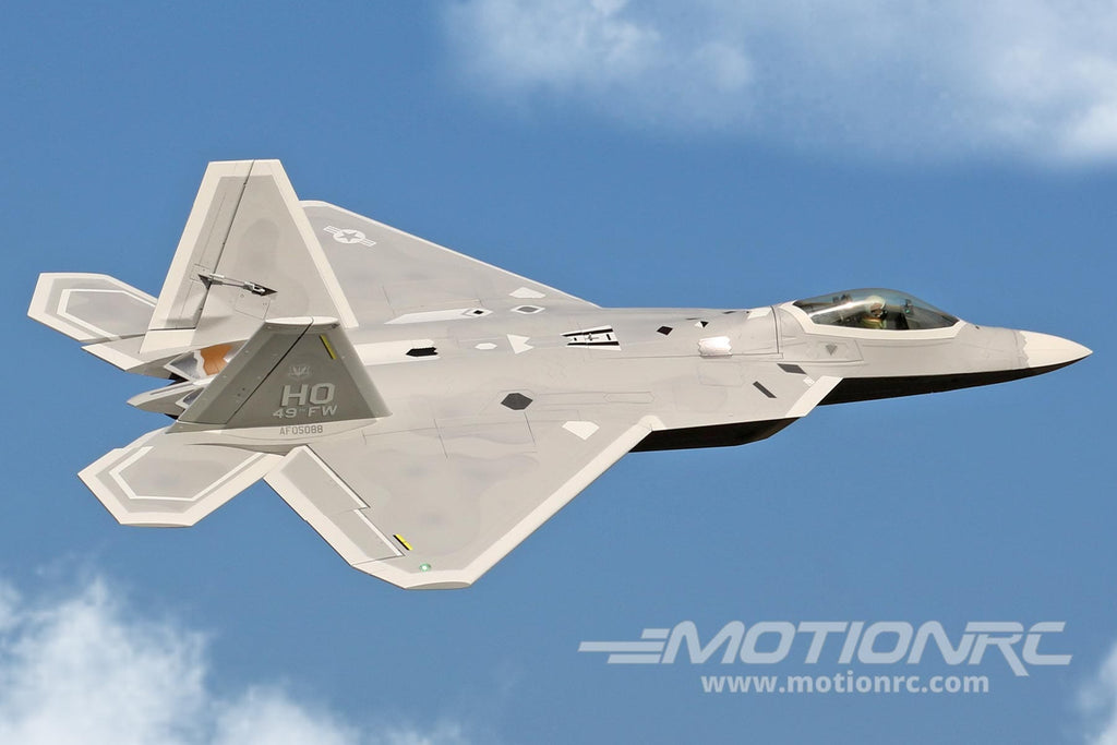 Freewing F-22 Raptor 80mm EDF Jet with Gyro - ARF PLUS FJ22311A