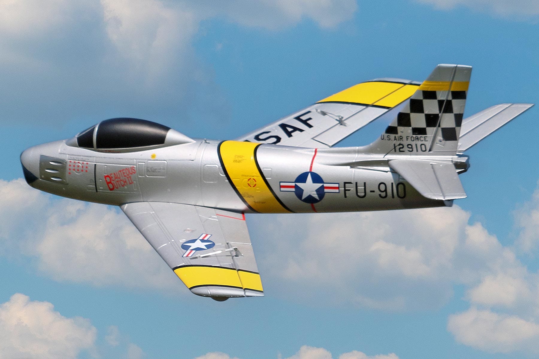 Freewing F-86 Sabre 64mm V2 EDF Jet - PNP FJ11521P