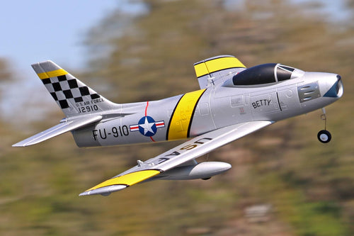 Freewing F-86 Sabre 64mm V2 EDF Jet with Landing Gear - PNP FJ11511P