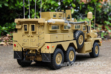 Load image into Gallery viewer, Heng Guan US Military MRAP Tan 1/12 Scale 6x6 Armored Tactical Vehicle - RTR HGN-P602
