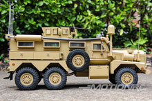 Load image into Gallery viewer, Heng Guan US Military MRAP Tan 1/12 Scale 6x6 Armored Tactical Vehicle - RTR HGN-P602
