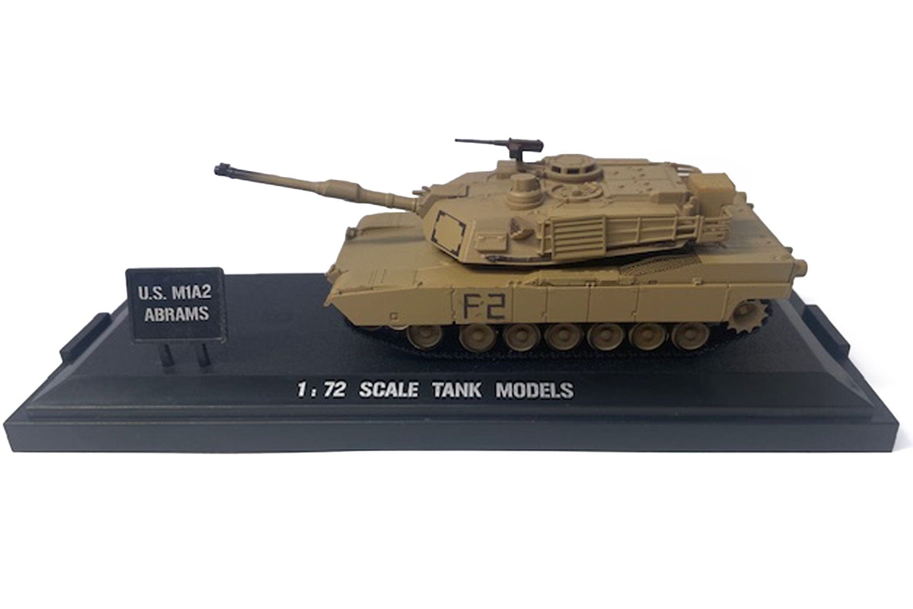 Heng Long 1/72 Scale US M1A1 Abrams Assembled Plastic Model with Display Case HLG8802