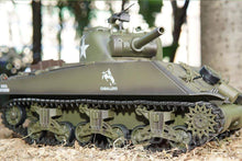 Load image into Gallery viewer, Heng Long USA M4A3 Sherman Upgrade Edition 1/16 Scale Battle Tank - RTR - (OPEN BOX) HLG3898-001
