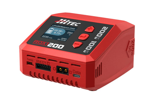 Hitec RDX1 200 AC/DC 100W Multi-Function Smart Charger HRC44346