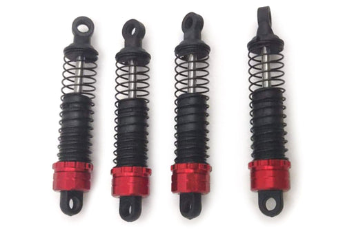 Hobby Plus 1/18 Scale Big Bore Plastic Shock Set (4) HBP240326