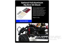 Load image into Gallery viewer, Hobby Plus 1/18 Scale EVO Pro Aluminum Shock Set (4) HBP240339
