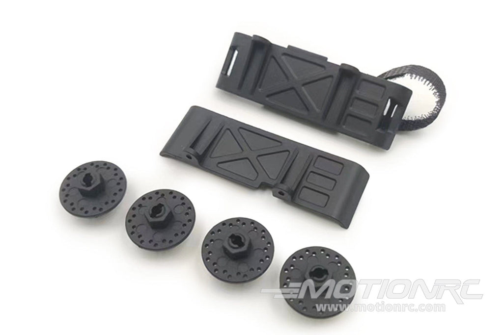 Hobby Plus 1/18 Scale EVO Pro Skid Plate and Wheel Hex Set HBP240377