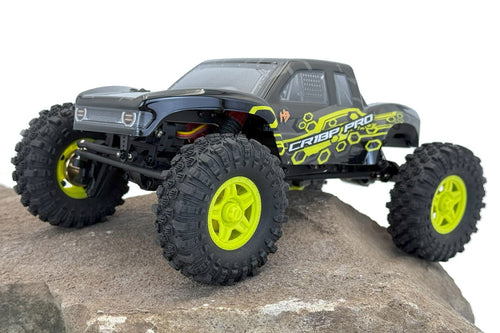 Hobby Plus CR18P Pro V3 Juice Up Yellow 1/18 Scale Brushless 4WD Mini Crawler - RTR HBP1810360-JUYW