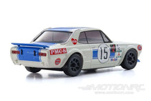 Load image into Gallery viewer, Kyosho Mini-Z Blue No. 15 Nissan 1972 Skyline 2000 GT-R KPGC10 1/27 Scale AWD - RTR KYO32643BL
