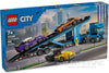 LEGO City Car Transporter Truck with Sports Cars 60408