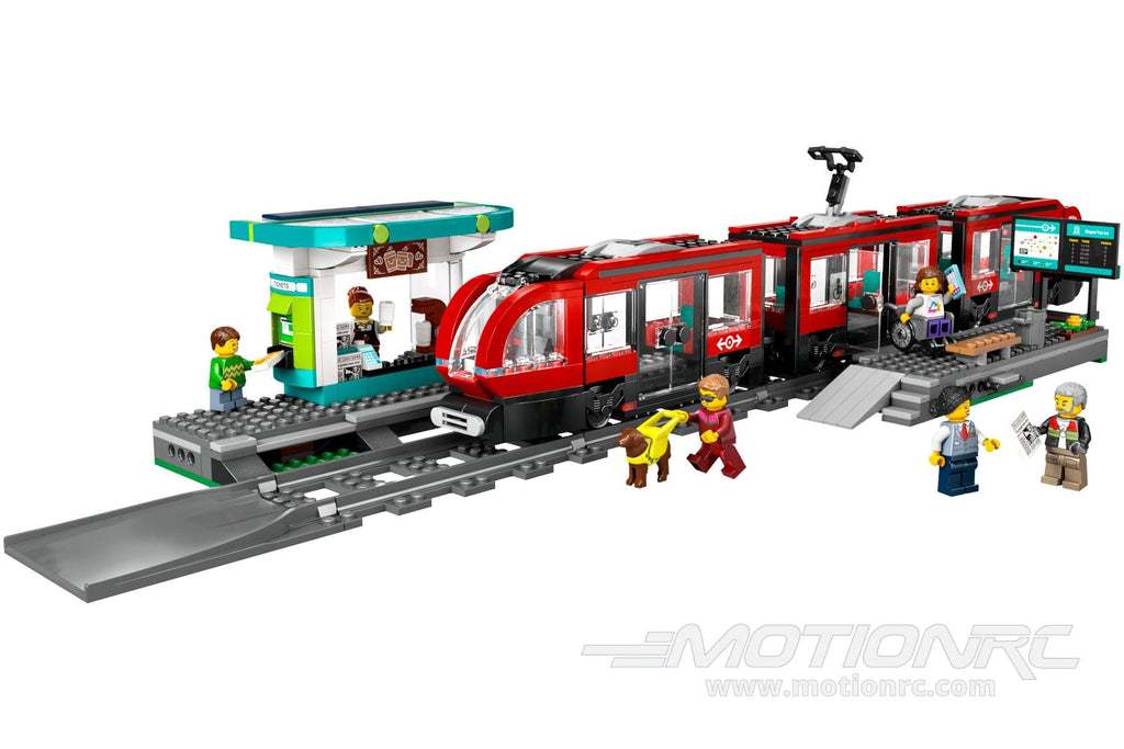 LEGO City Downtown Streetcar and Station 60423