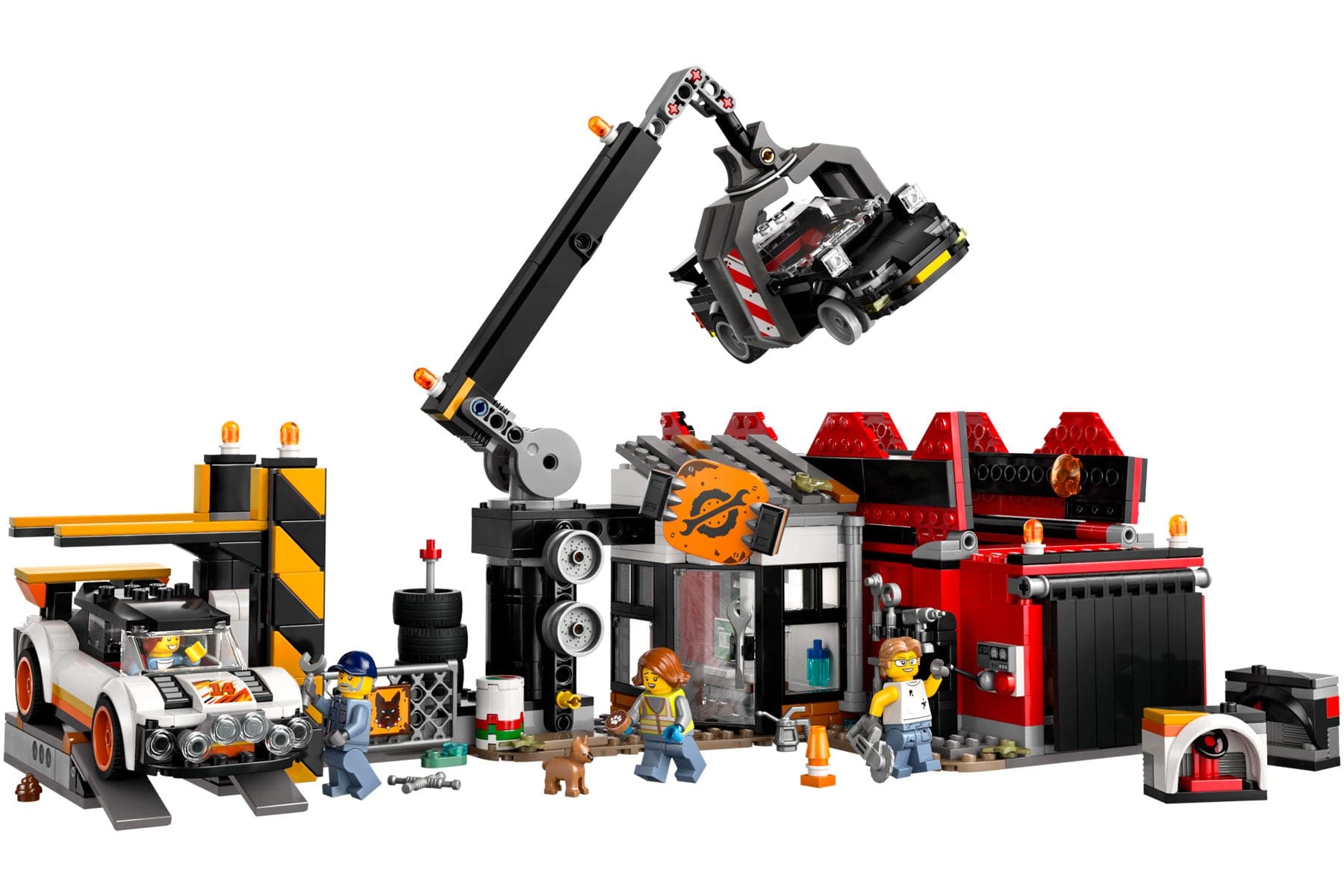 LEGO City Scrapyard with Cars 60472