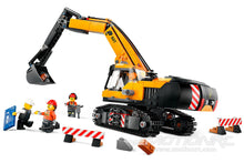 Load image into Gallery viewer, LEGO City Yellow Construction Excavator 60420
