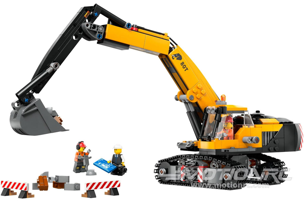 LEGO City Yellow Construction Excavator 60420