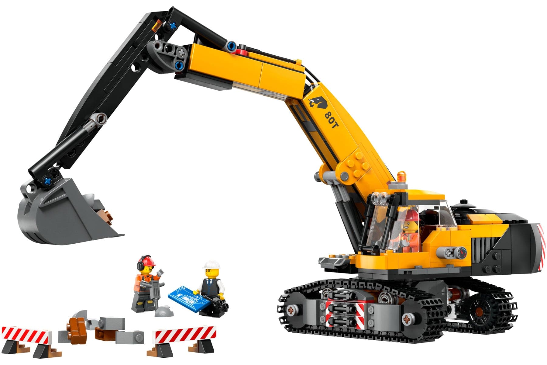 LEGO City Yellow Construction Excavator 60420