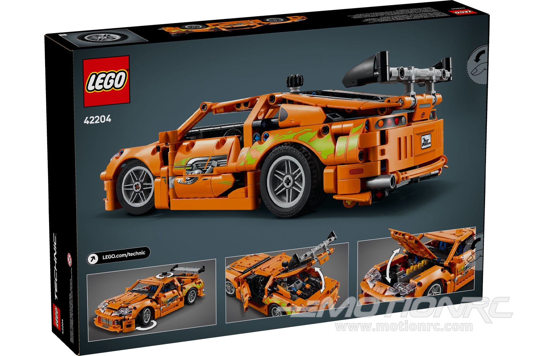 LEGO Technic Fast and Furious Toyota Supra MK4 [42204] Motion RC