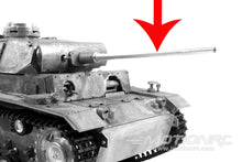 Load image into Gallery viewer, Mato 1/16 Scale Panzer III Metal Tank Barrel (Recoil) MATMT130
