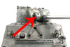 Mato 1/16 Scale Sherman M34A1 Metal Gun Mount MATMT161