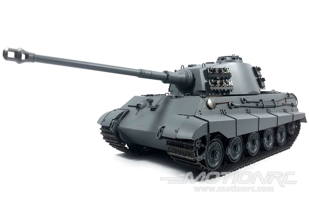 Mato German King Tiger Grey Metal 1/16 Scale Heavy Battle Tank - RTR MAT1228-003