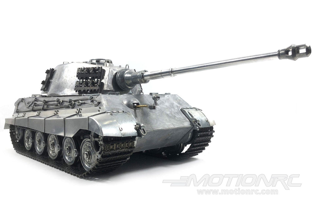 Mato German King Tiger Unpainted Metal 1/16 Scale Heavy Battle Tank - RTR MAT1228-001