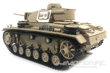 Load image into Gallery viewer, Mato German Panzer III Desert Yellow Metal 1/16 Scale Medium Battle Tank - RTR MAT1223-002
