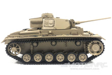 Load image into Gallery viewer, Mato German Panzer III Desert Yellow Metal 1/16 Scale Medium Battle Tank - RTR MAT1223-002
