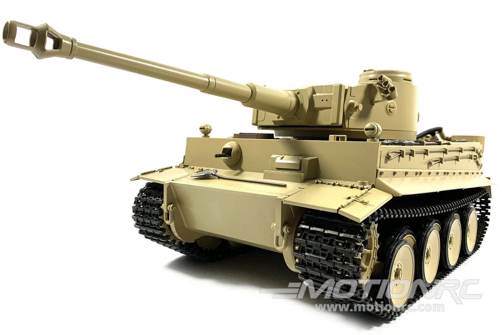 Mato German Tiger I Desert Yellow Metal 1/16 Scale Heavy Battle Tank - RTR MAT1220-002