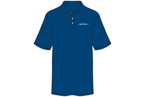 Motion RC Logo Embroidered Polo Shirt - Navy