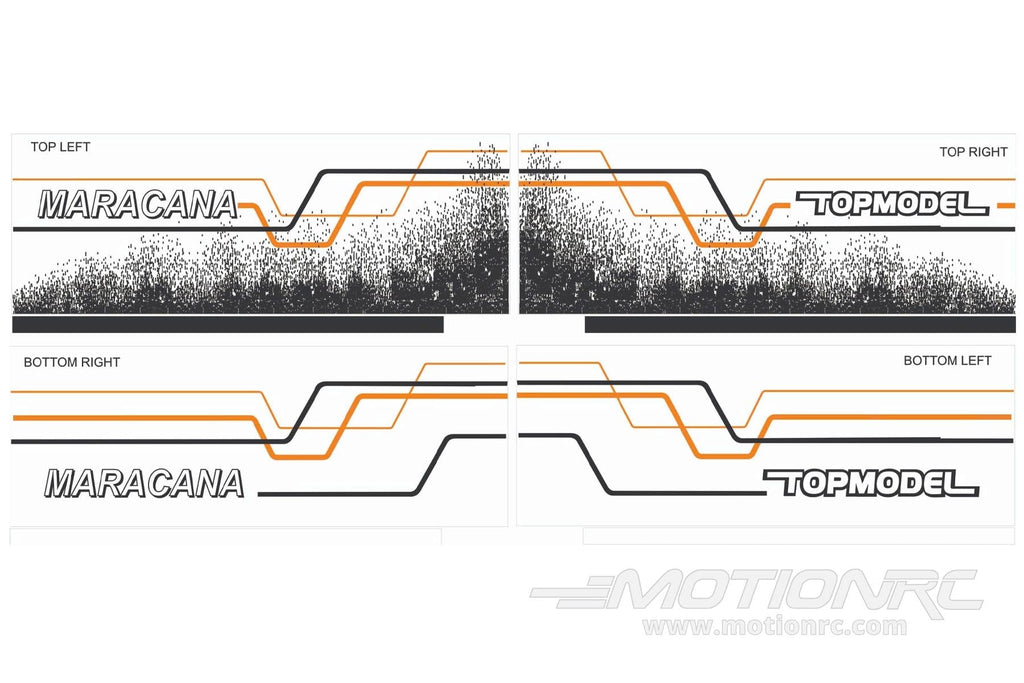 Nexa 1530mm Maracana Covering Set (Wing) NXA1071-106