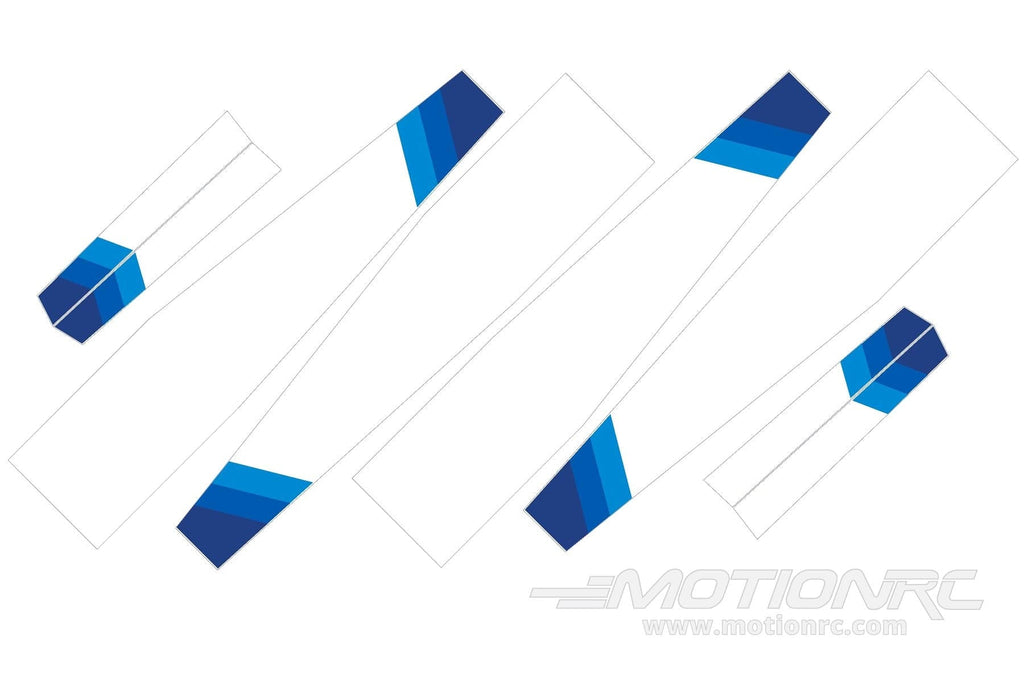 Nexa 2500mm Motorspatz Glider Wing Set Covering - Blue NXA1057-107