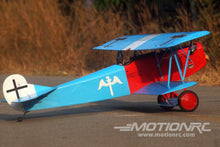 Load image into Gallery viewer, Nexa Fokker DVII Red-Blue 1730mm (68.1&#39;&#39;) Wingspan - ARF NXA1070-001
